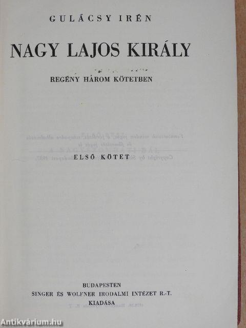 Nagy Lajos király I-III.