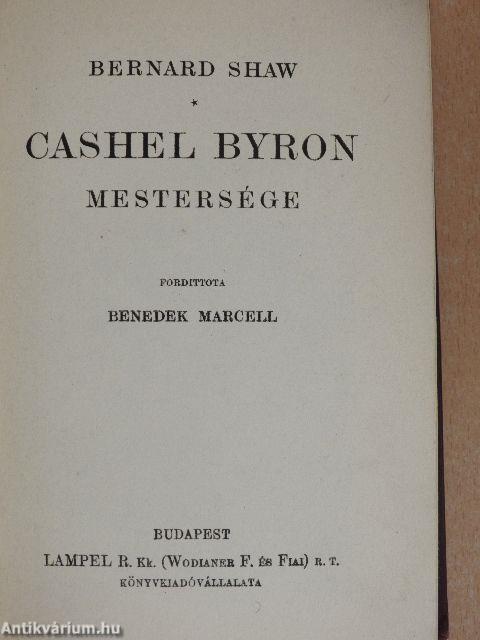 Cashel Byron mestersége