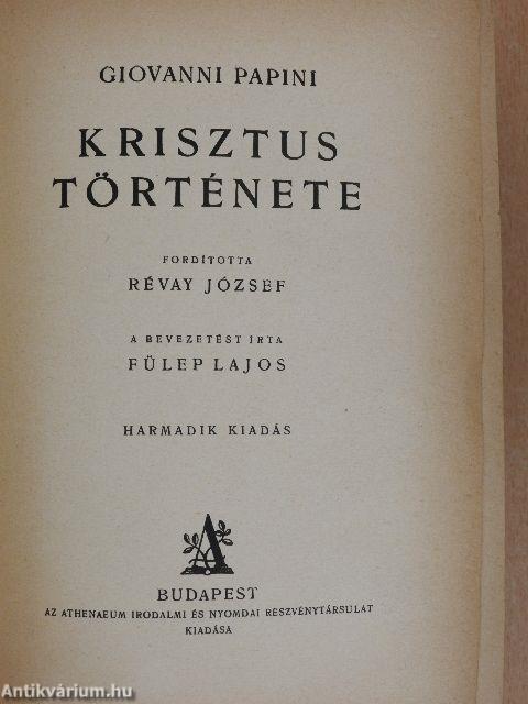 Krisztus története