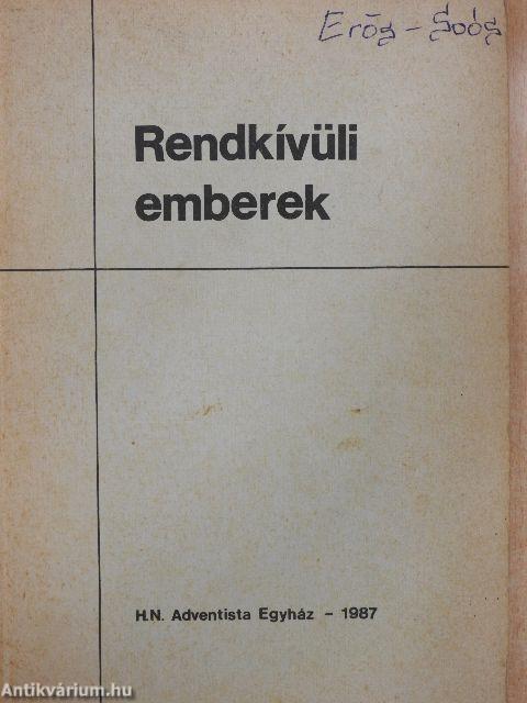 Rendkívüli emberek