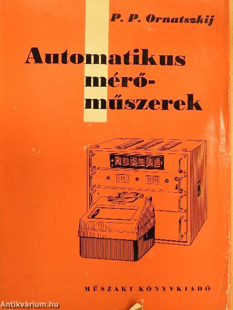 Automatikus mérőműszerek