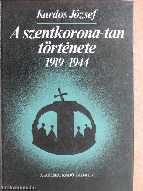 A szentkorona-tan története