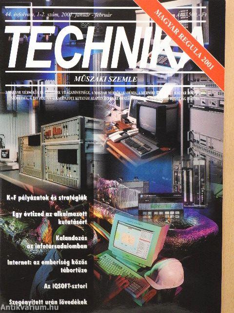 Technika 2001. (nem teljes évfolyam)