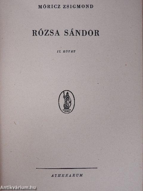Rózsa Sándor I-II.