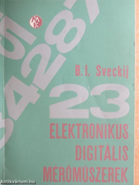 Elektronikus digitális mérőműszerek