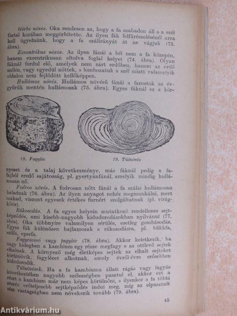 Faipari anyag- és gyártásismeret I.