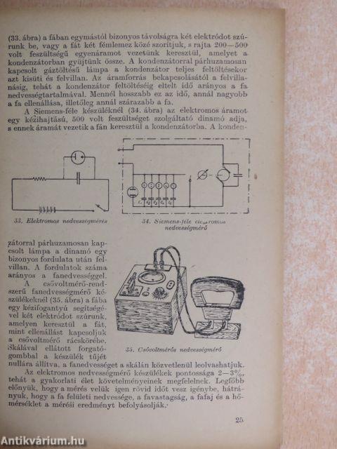 Faipari anyag- és gyártásismeret I.