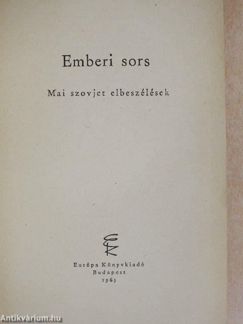 Emberi sors