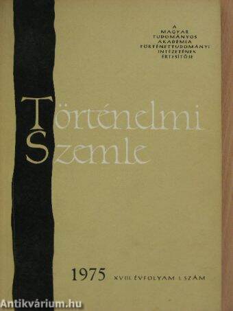 Történelmi Szemle 1975/1.