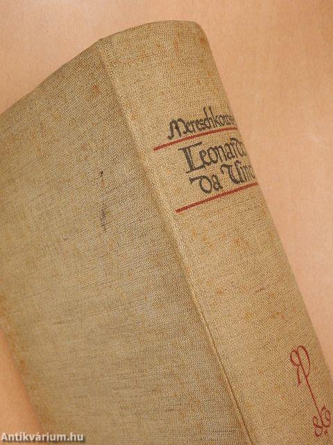 Leonardo da Vinci (gótbetűs) (Halasy Gyula könyvtárából)