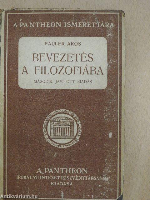 Bevezetés a filozófiába