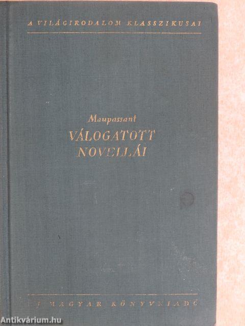 Maupassant válogatott novellái II. (töredék)