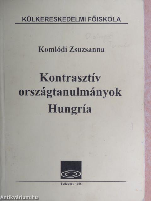 Kontrasztív országtanulmányok - Hungría