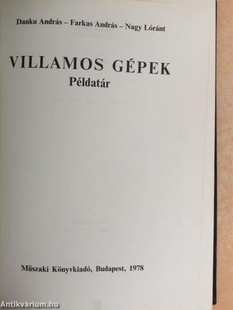 Villamos gépek