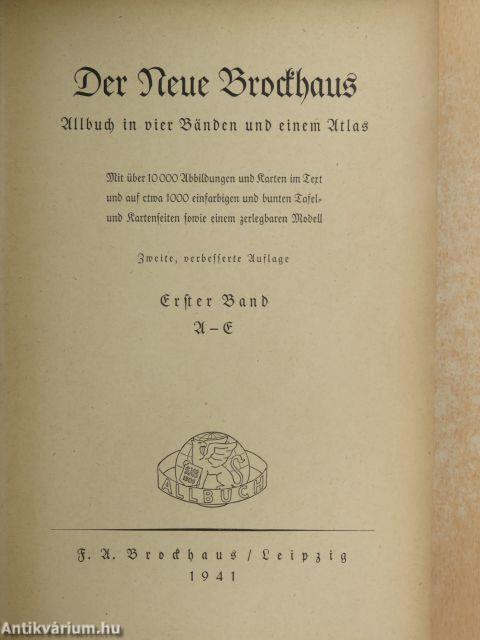 Der Neue Brockhaus I. (gótbetűs)