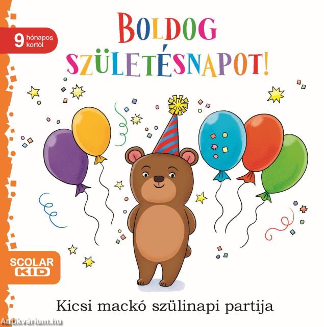 Boldog születésnapot! - Kicsi mackó szülinapi partija