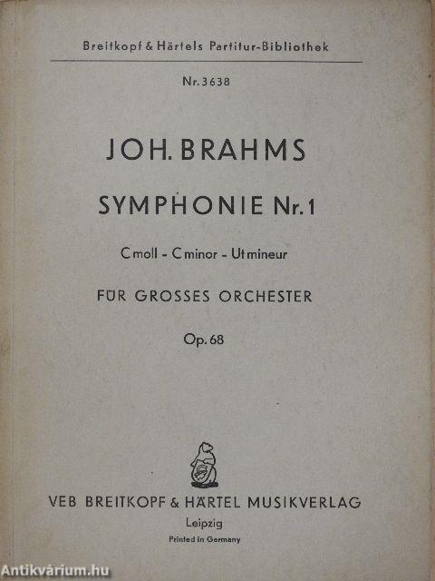 Symphonie Nr. 1 C moll - C minor - Ut mineur
