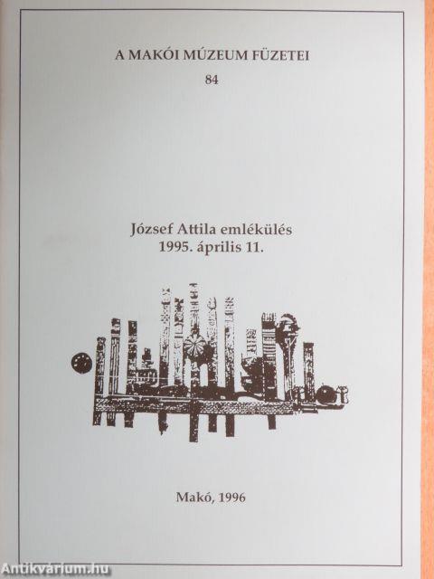 József Attila emlékülés 1995. április 11.