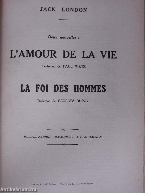 Le Journal de Ti-ca/L'amour de la Vie/La foi des Hommes/L'Audition/Le premier amour/Dans La Peau de role/Contes de la Pampa/La Vie passe