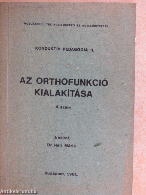 Konduktiv pedagógia II/4.