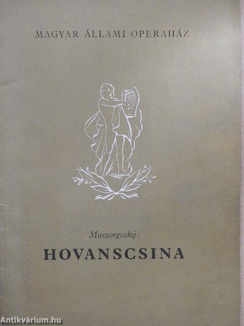 Muszorgszkij: Hovanscsina