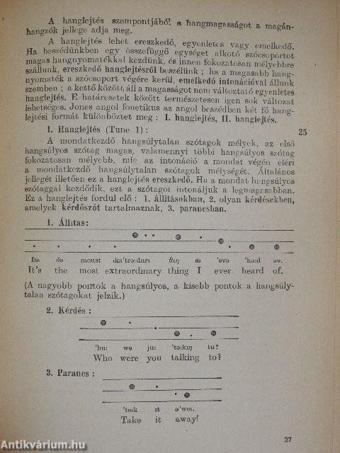 Rendszeres angol nyelvtan (Dr. Castiglione László könyvtárából)