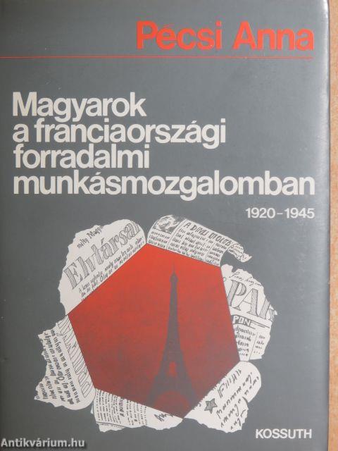Magyarok a franciaországi forradalmi munkásmozgalomban