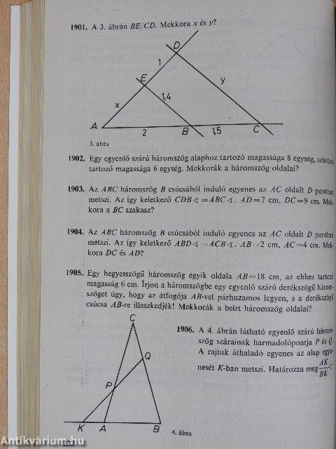 Összefoglaló feladatgyűjtemény matematikából