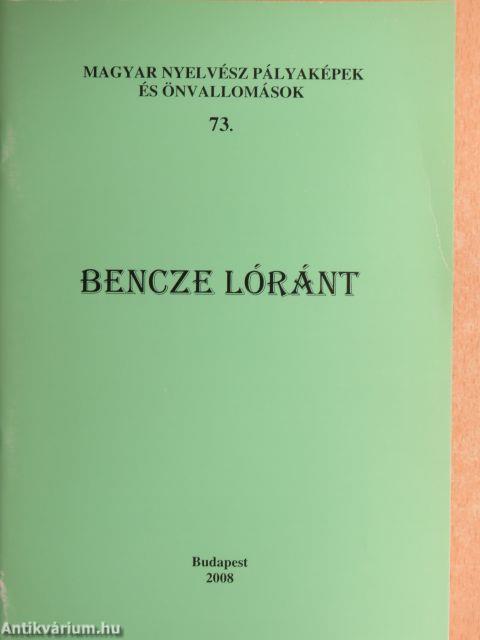 Bencze Lóránt