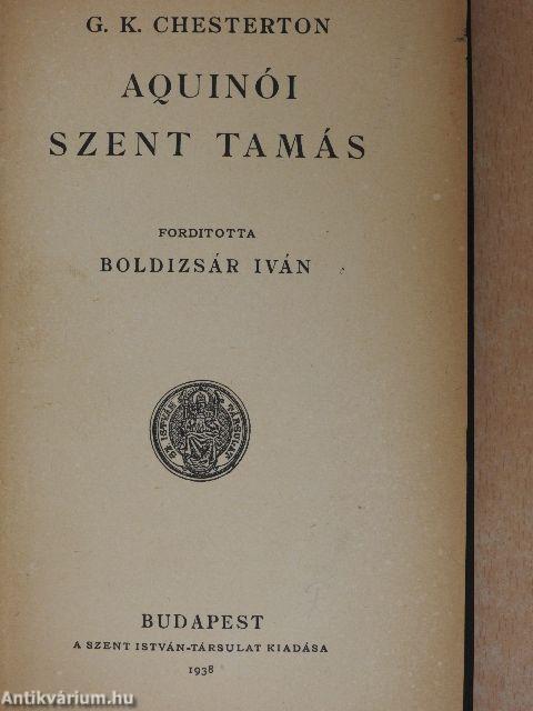 Aquinói Szent Tamás