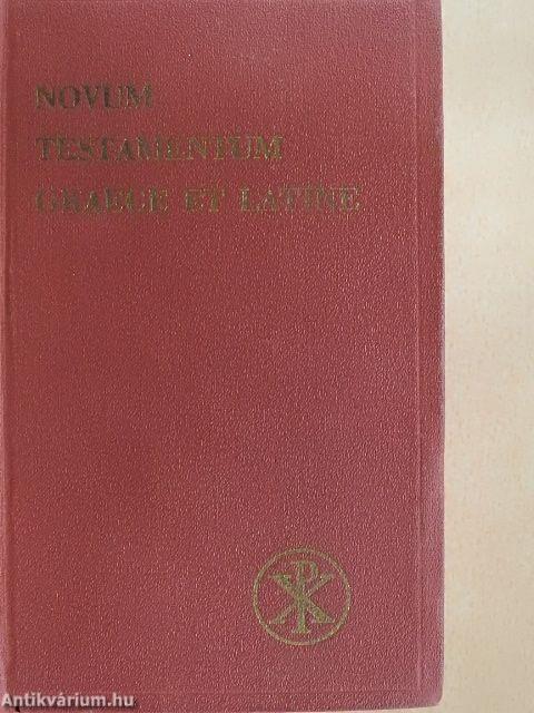 Novum Testamentum Graece et Latine