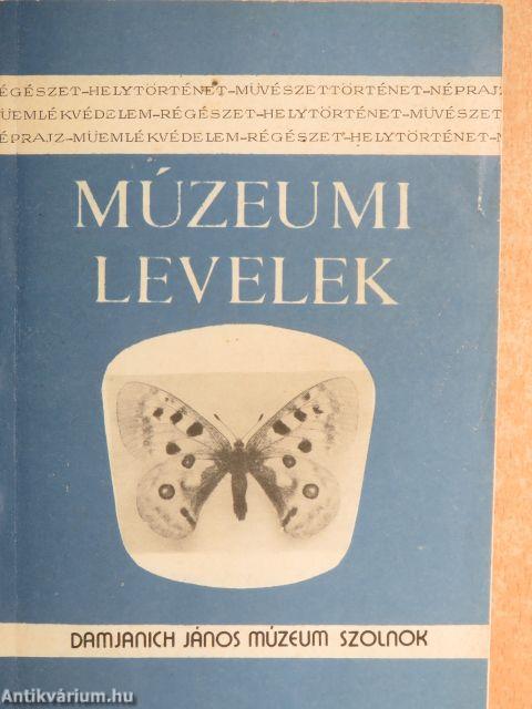 Múzeumi levelek 69-70.