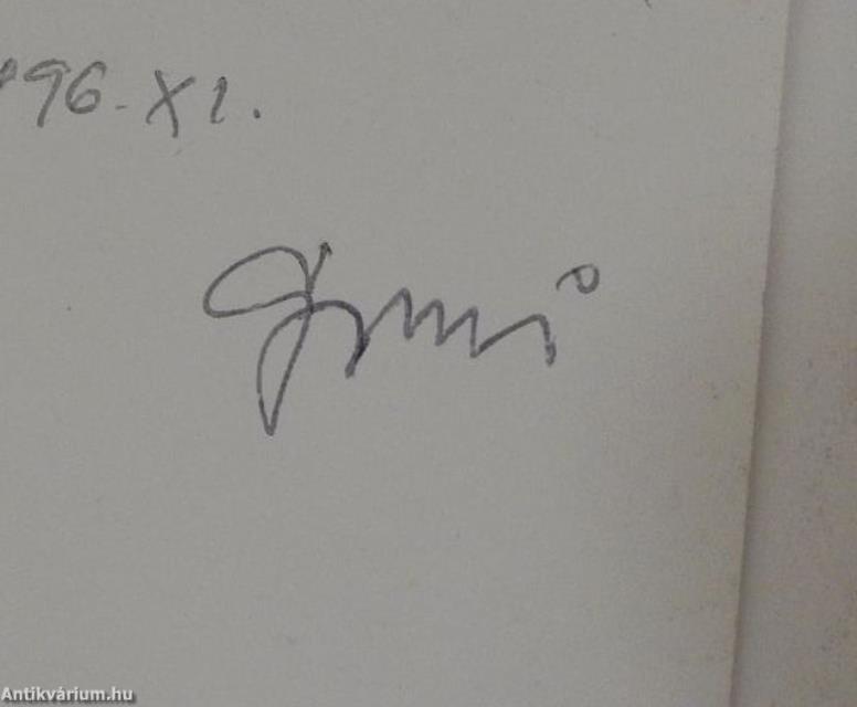 Papp György (dedikált példány)