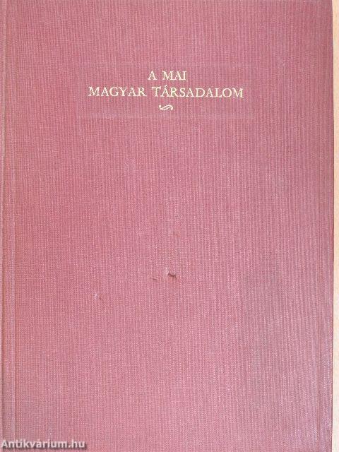 A mai magyar társadalom