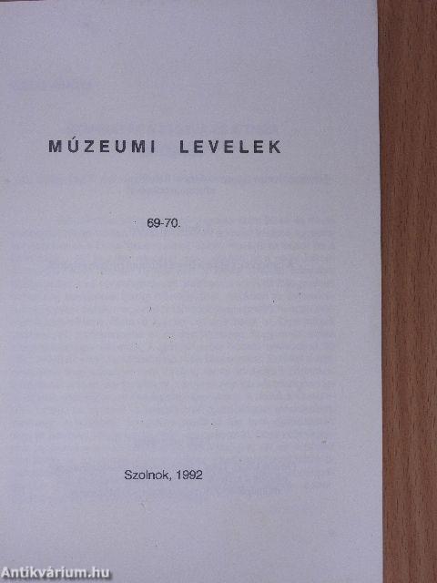 Múzeumi levelek 69-70.