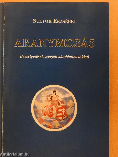 Aranymosás (dedikált példány)