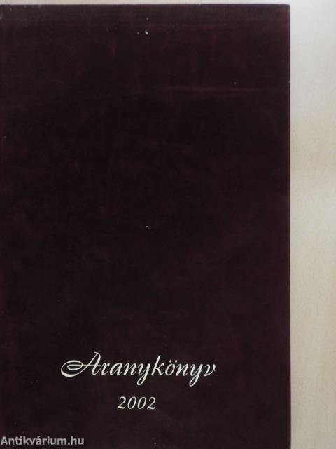 Aranykönyv 2002 (dedikált példány)