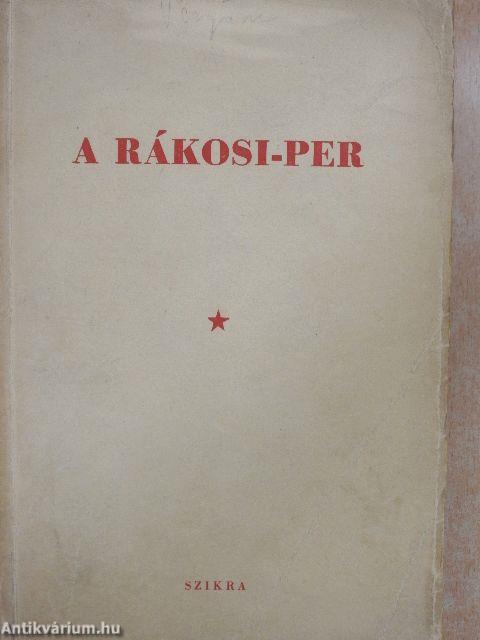 A Rákosi-per