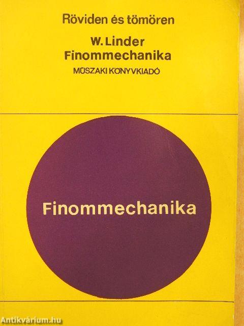 Finommechanika