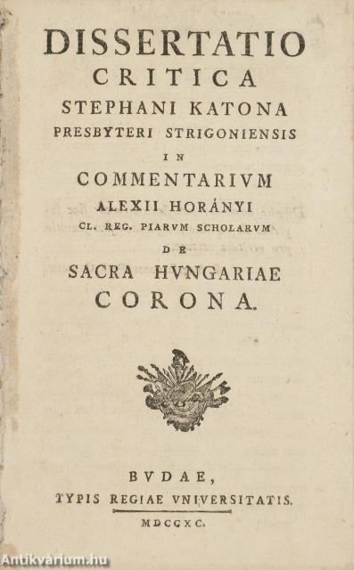 Dissertatio Critica