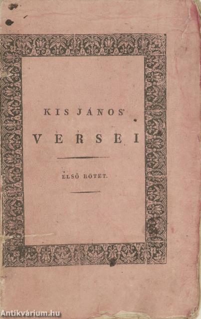 Kis János versei I-III.