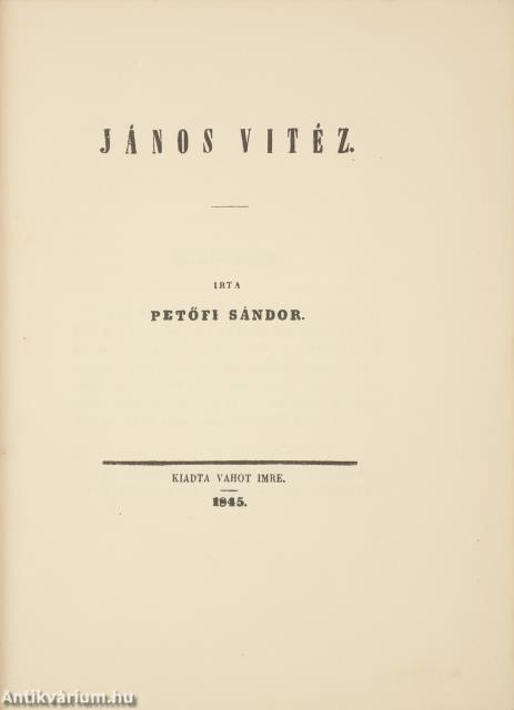 János vitéz