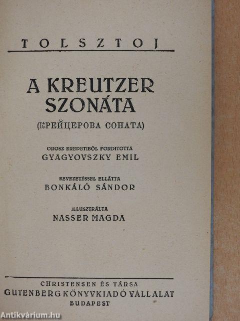 A Kreutzer szonáta