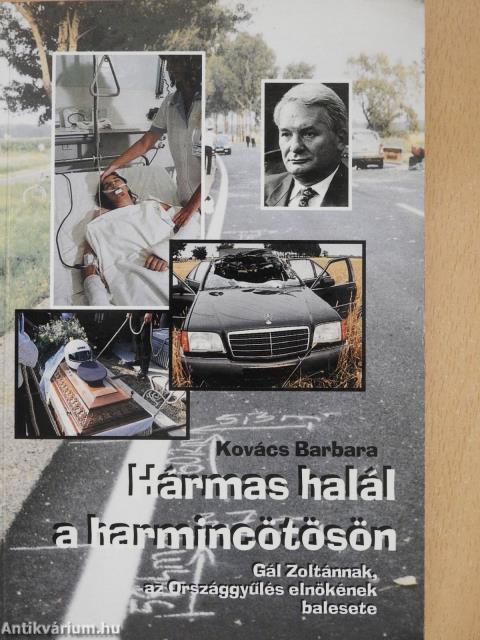 Hármas halál a harmincötösön (dedikált példány)