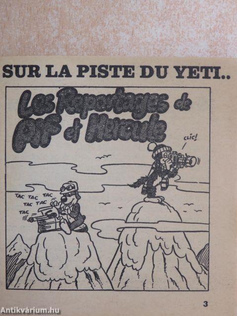 Sur la piste du Yeti..