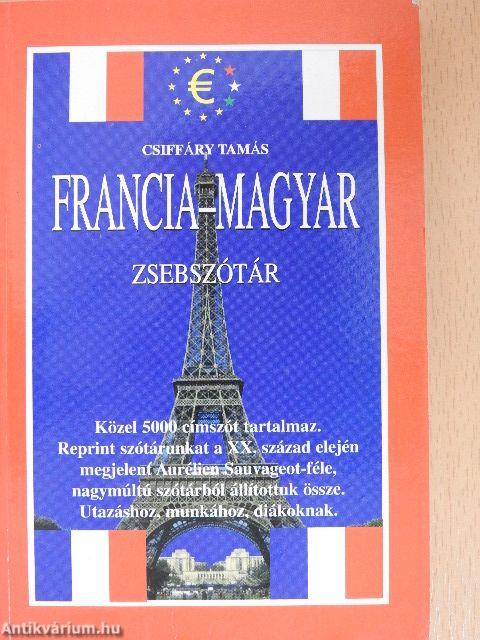 Francia-magyar, magyar-francia zsebszótár