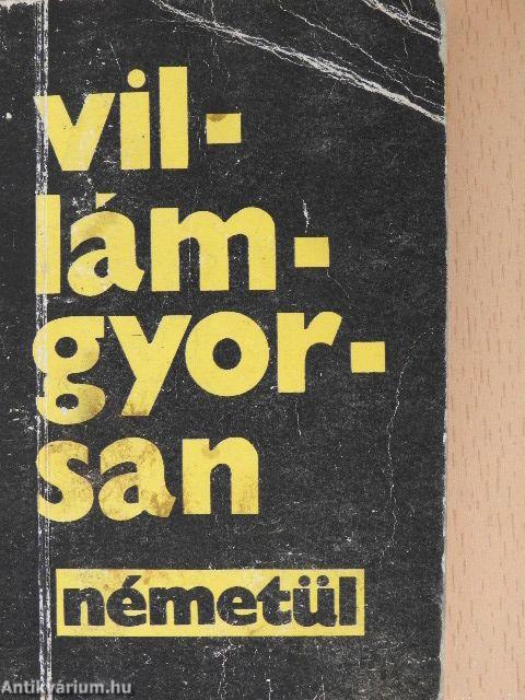 Villámgyorsan németül