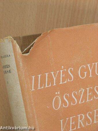 Illyés Gyula összes verse I. (töredék)