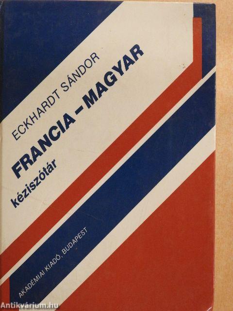 Francia-magyar kéziszótár