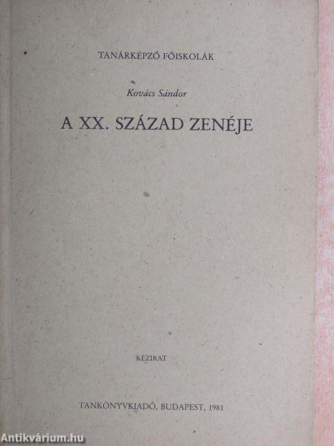 A XX. század zenéje